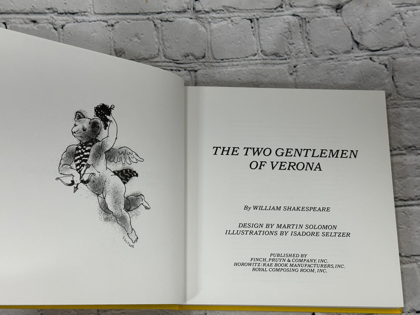 The Two Gentlemen of Verona by William Shakespeare [1989]