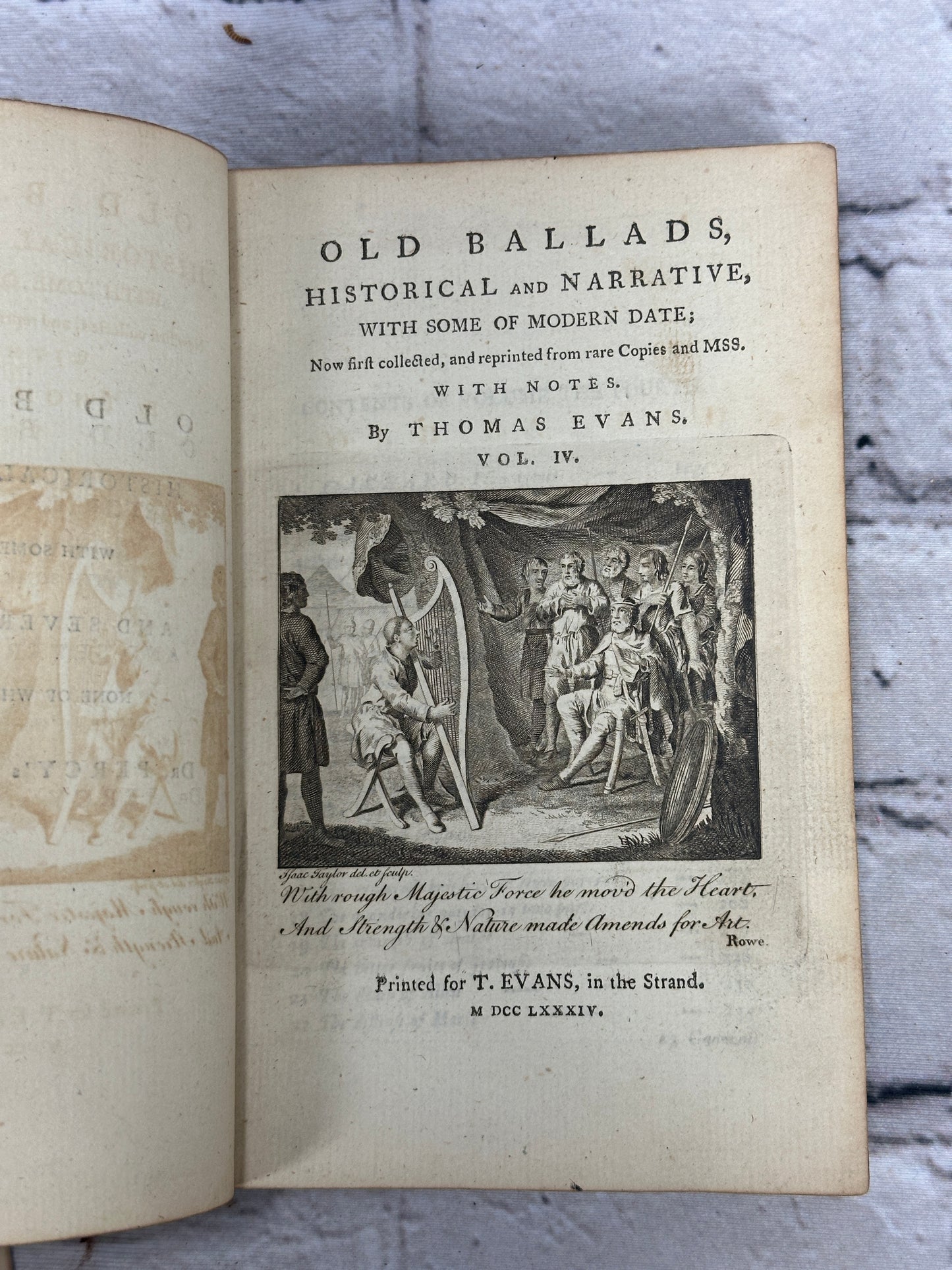 Old Ballads Historical and Narrative by Thomas Evans [Volume 4 · 1784]