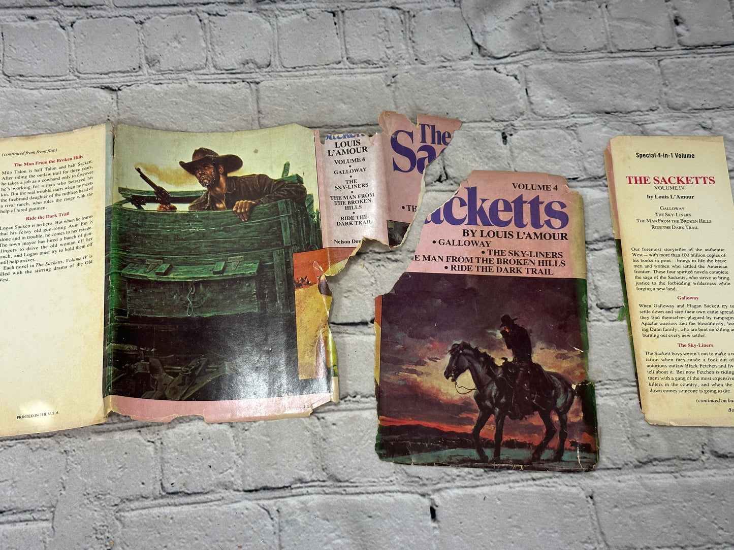 The Sackett Novels of Louis L'Amour Volume IV (1980)