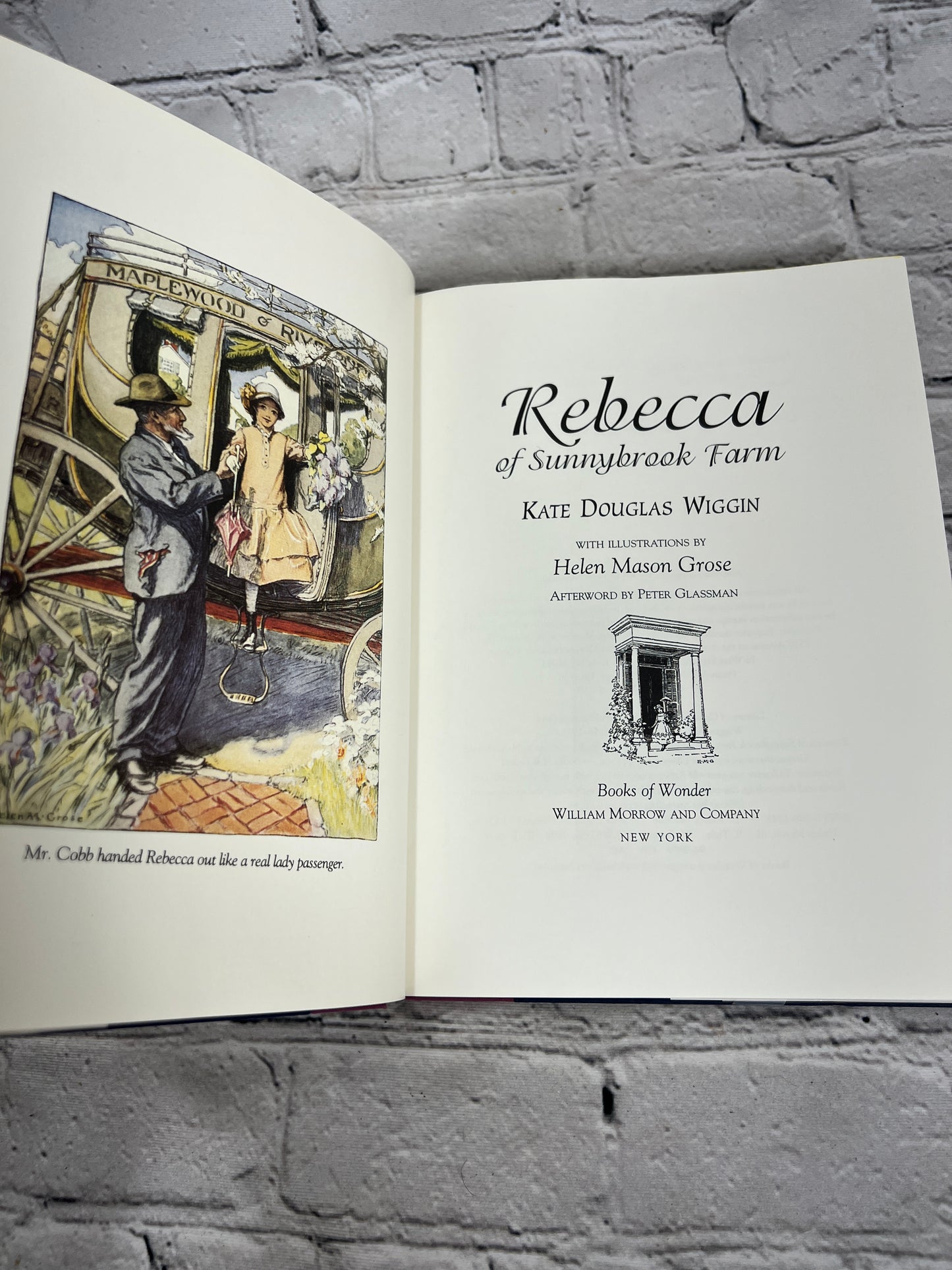 Rebecca of Sunnybrook Farm By Kate Douglas Wiggin [Books of Wonder · 1994]