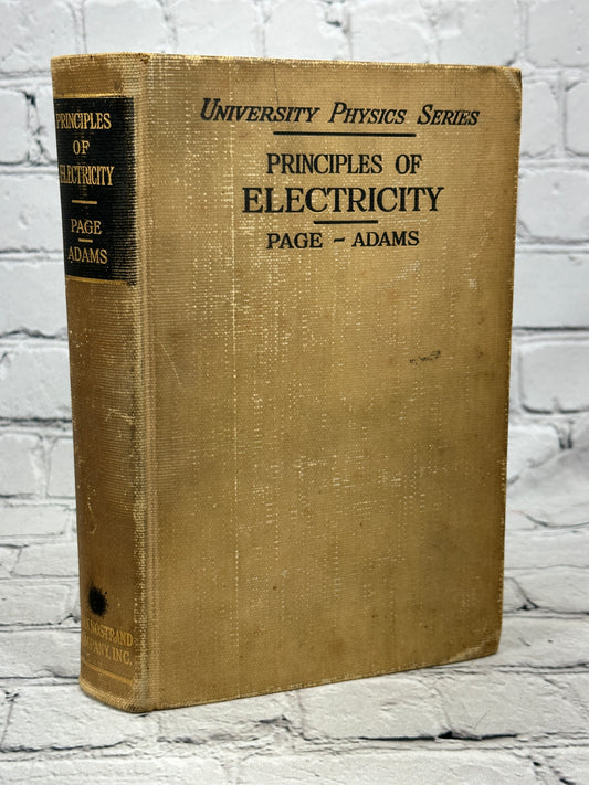 Principles of Electricity By Page & Adams [1947]