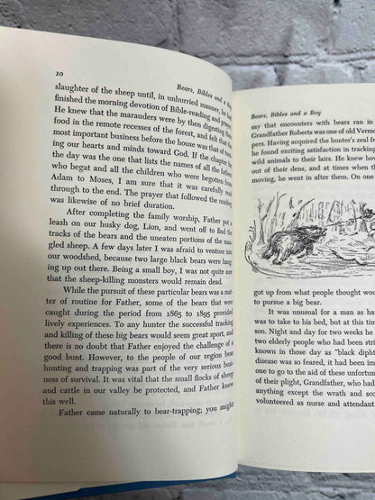 Bears, Bibles, and a Boy: Memories of the Adirondacks