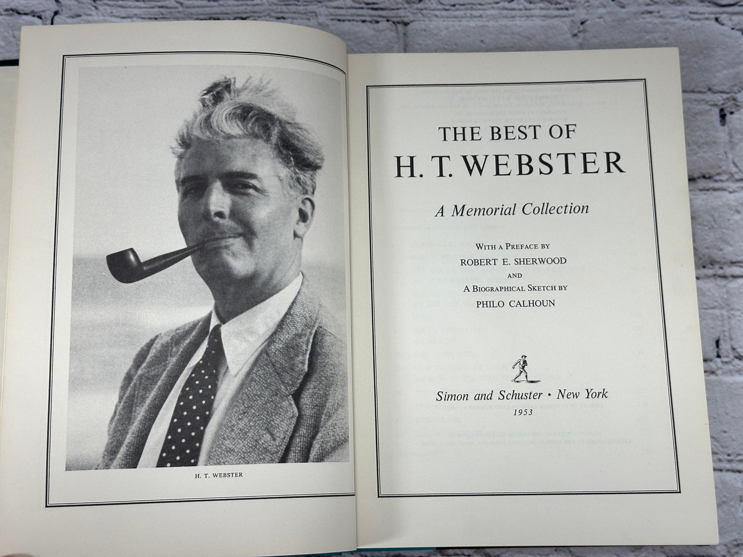 The Best of H. T. Webster: A Memorial Collection [First Print · 1953]