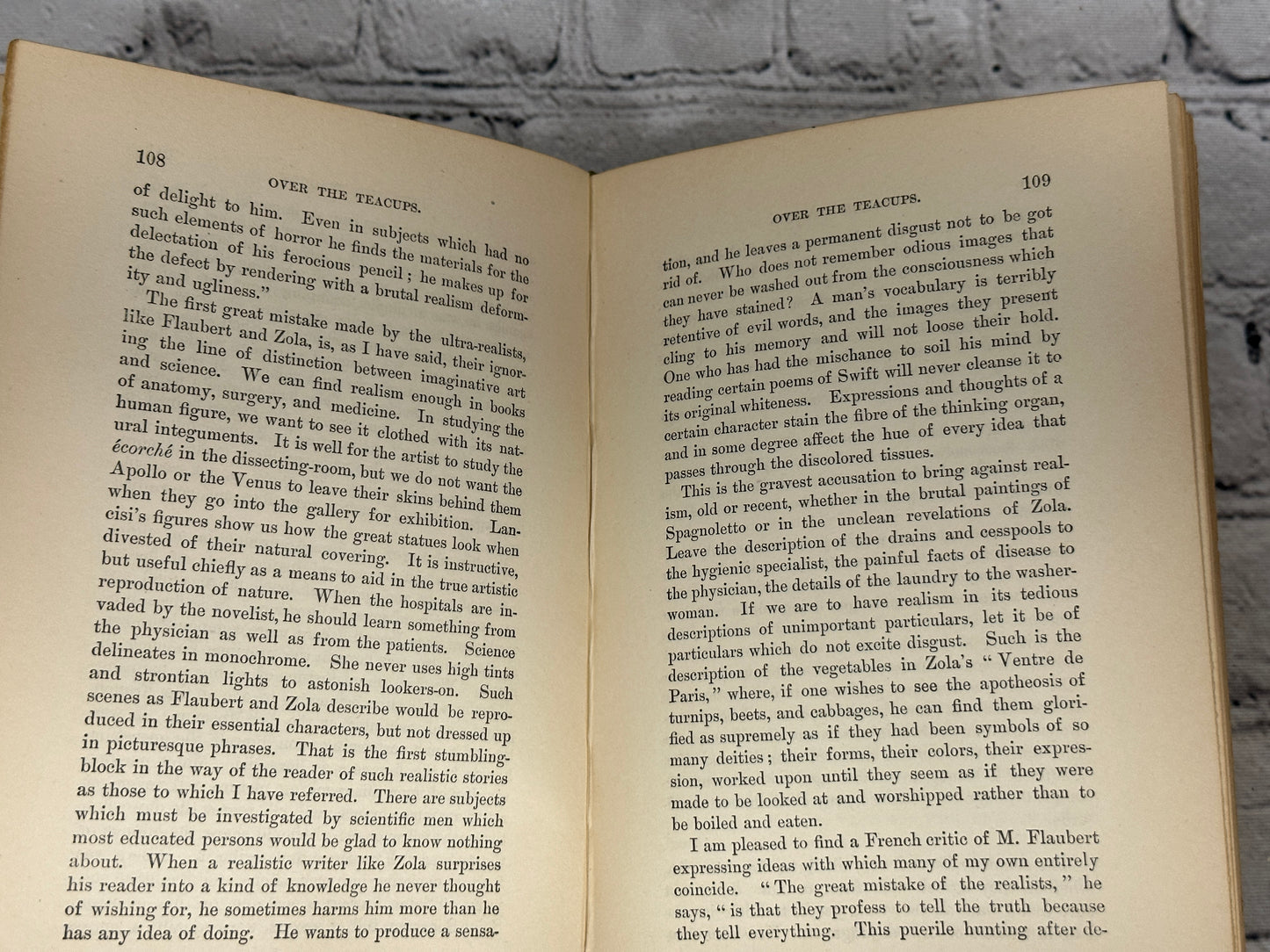 Over The Teacups By Oliver Wendell Holmes [1890 · Riverside Press]