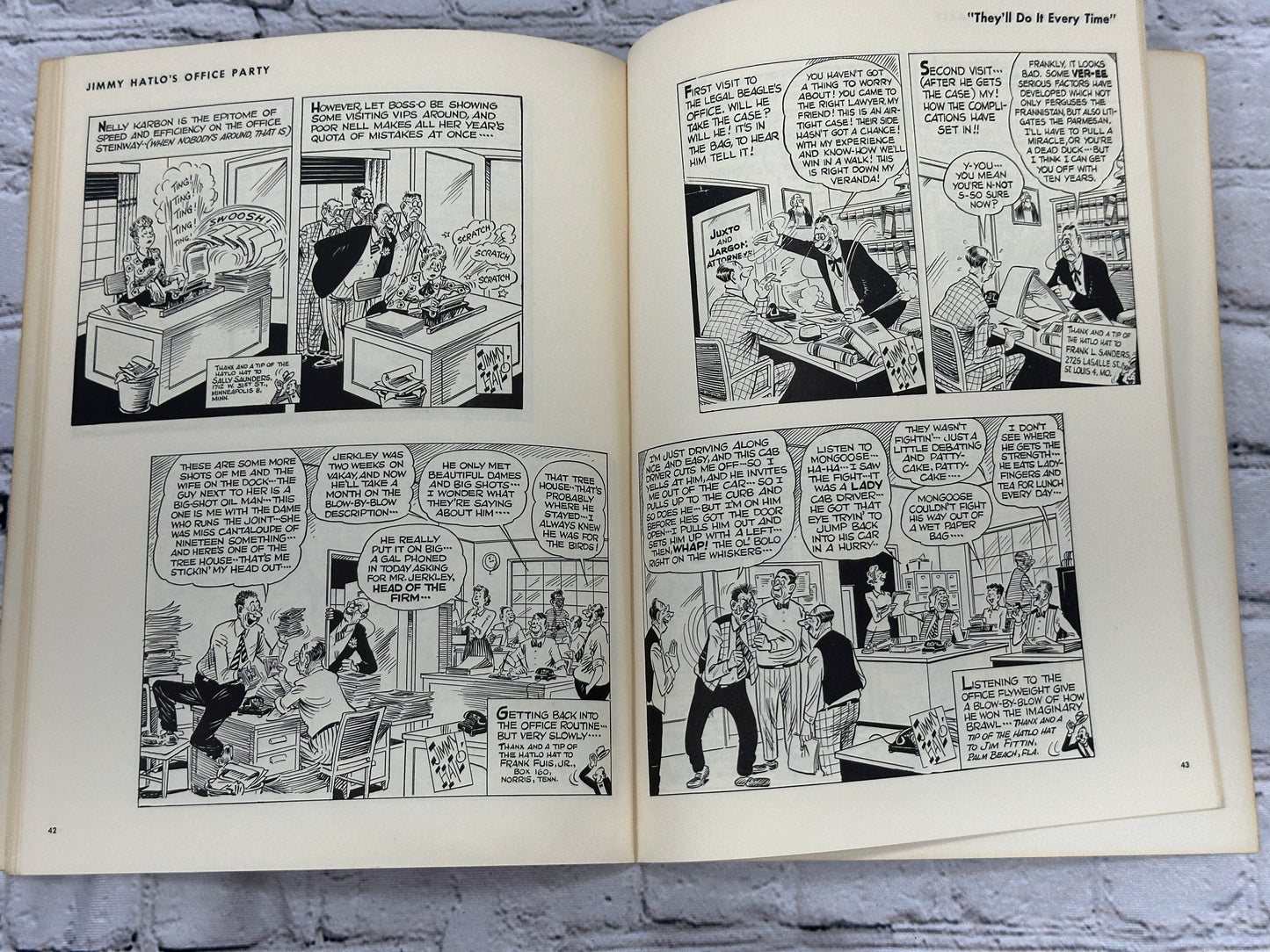 Jimmy Hatlo’s Office Party: 100 Cartoons of office life [1957]