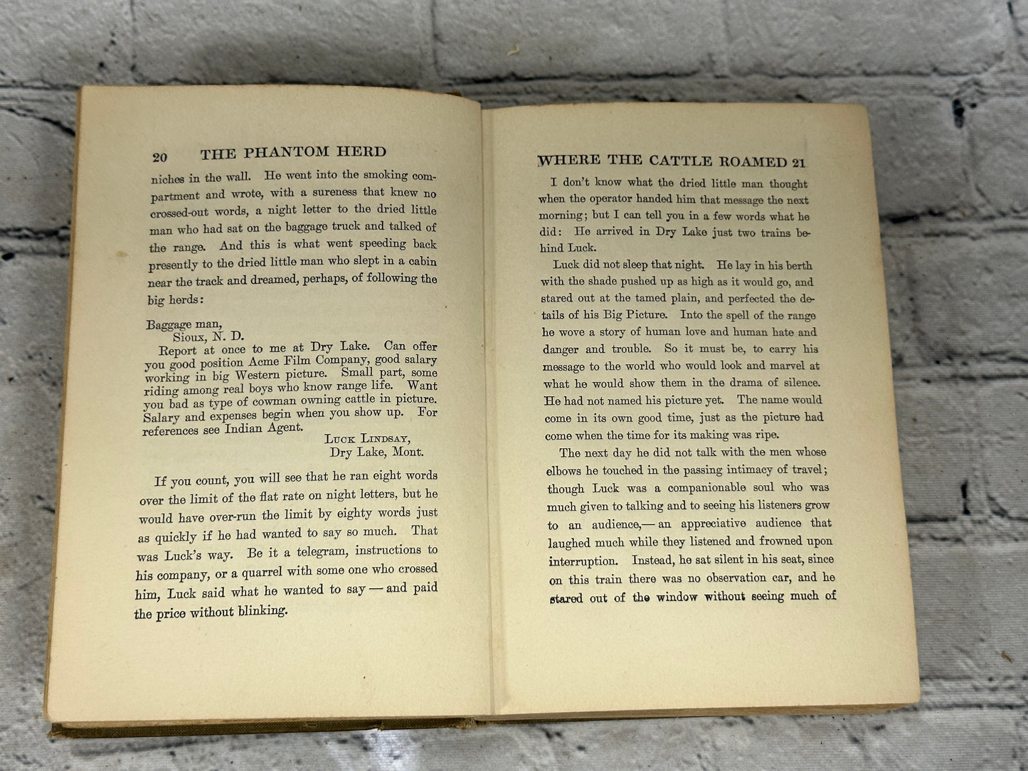 The Phantom Herd by B.M. Bower[1916]