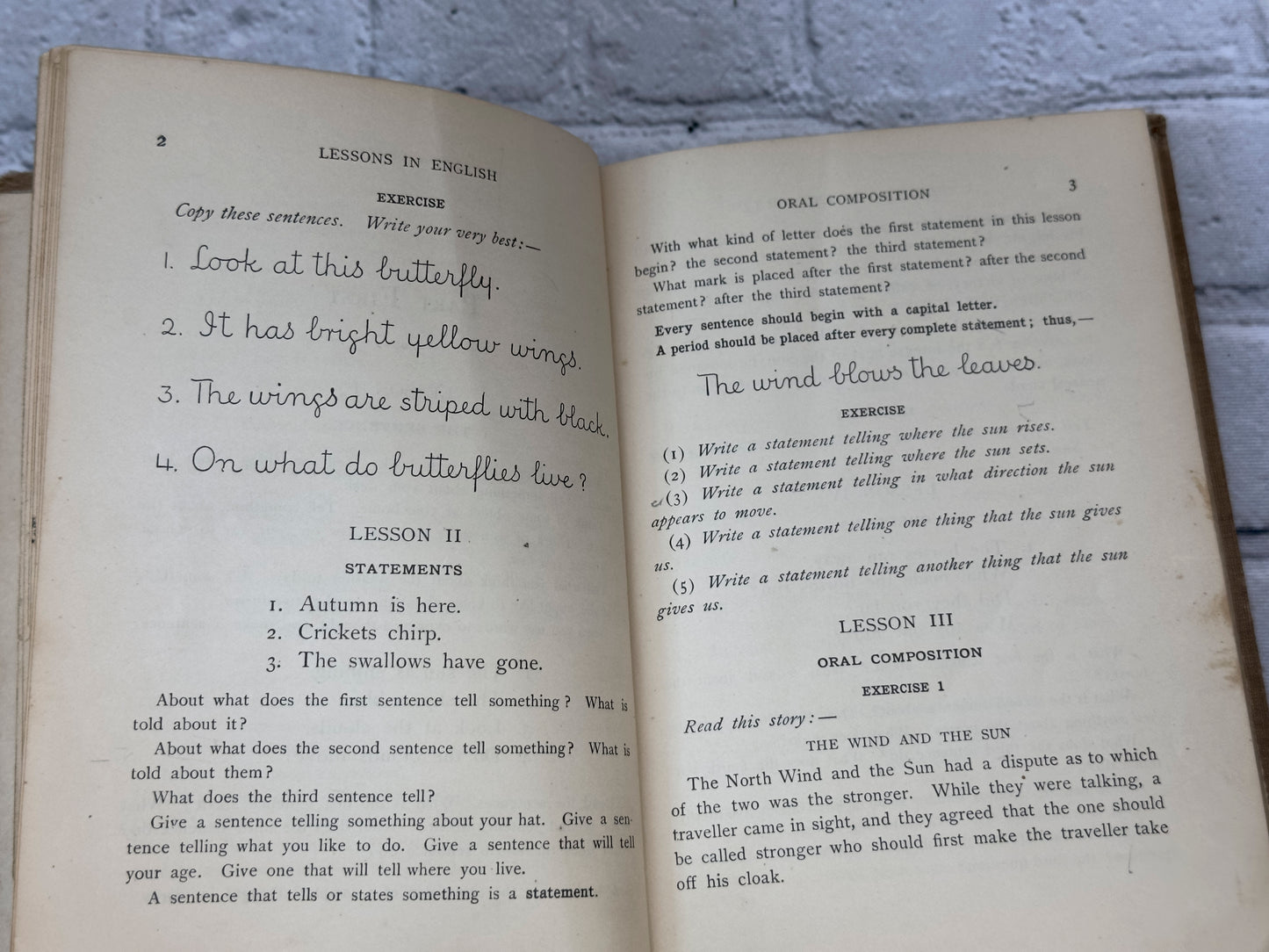 Two Book Course in English Book One by Mary Hyde [1905]