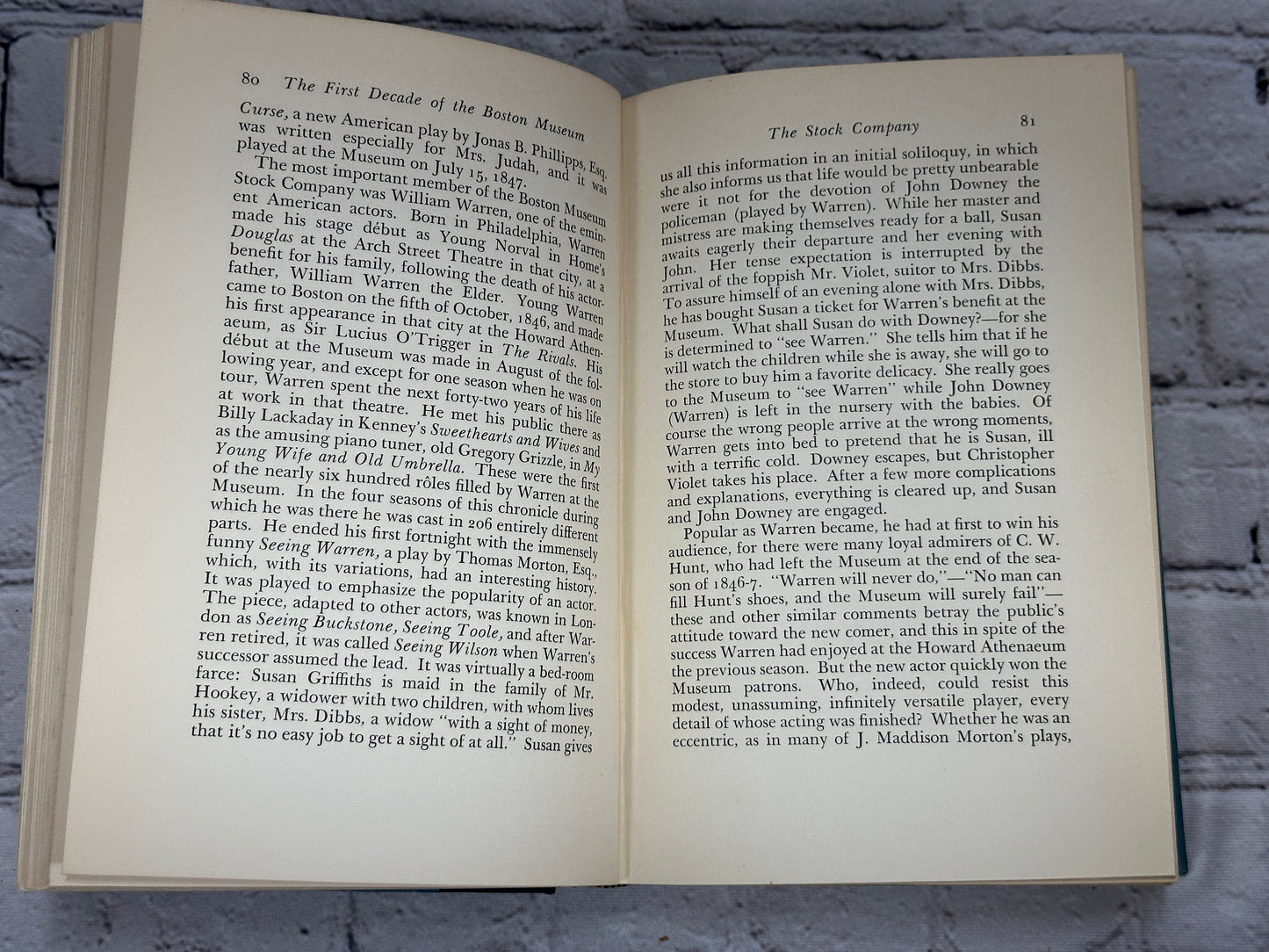 The First Decade of the Boston Museum by Claire McGlinchee [SIGNED · 1st · 1940]