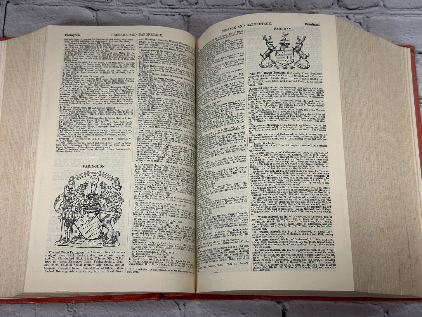 Burke's Genealogical & Heraldic History of of the Peerage 102nd Edition [1959]