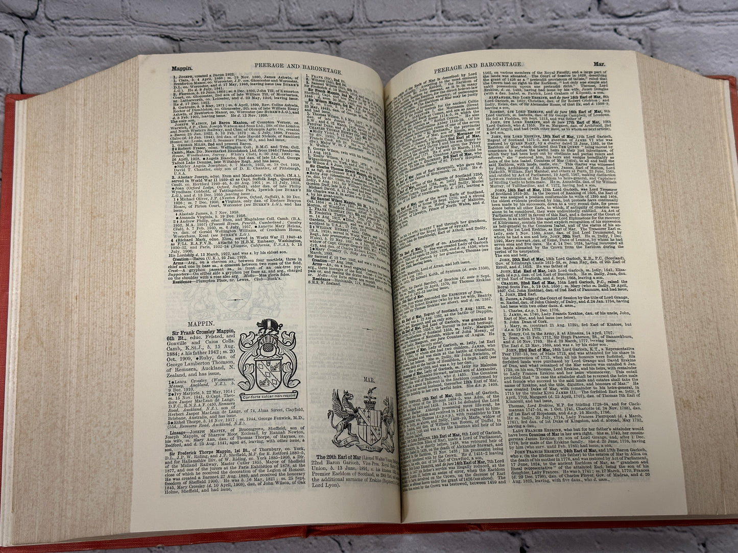 Burke's Genealogical & Heraldic History of of the Peerage 102nd Edition [1959]