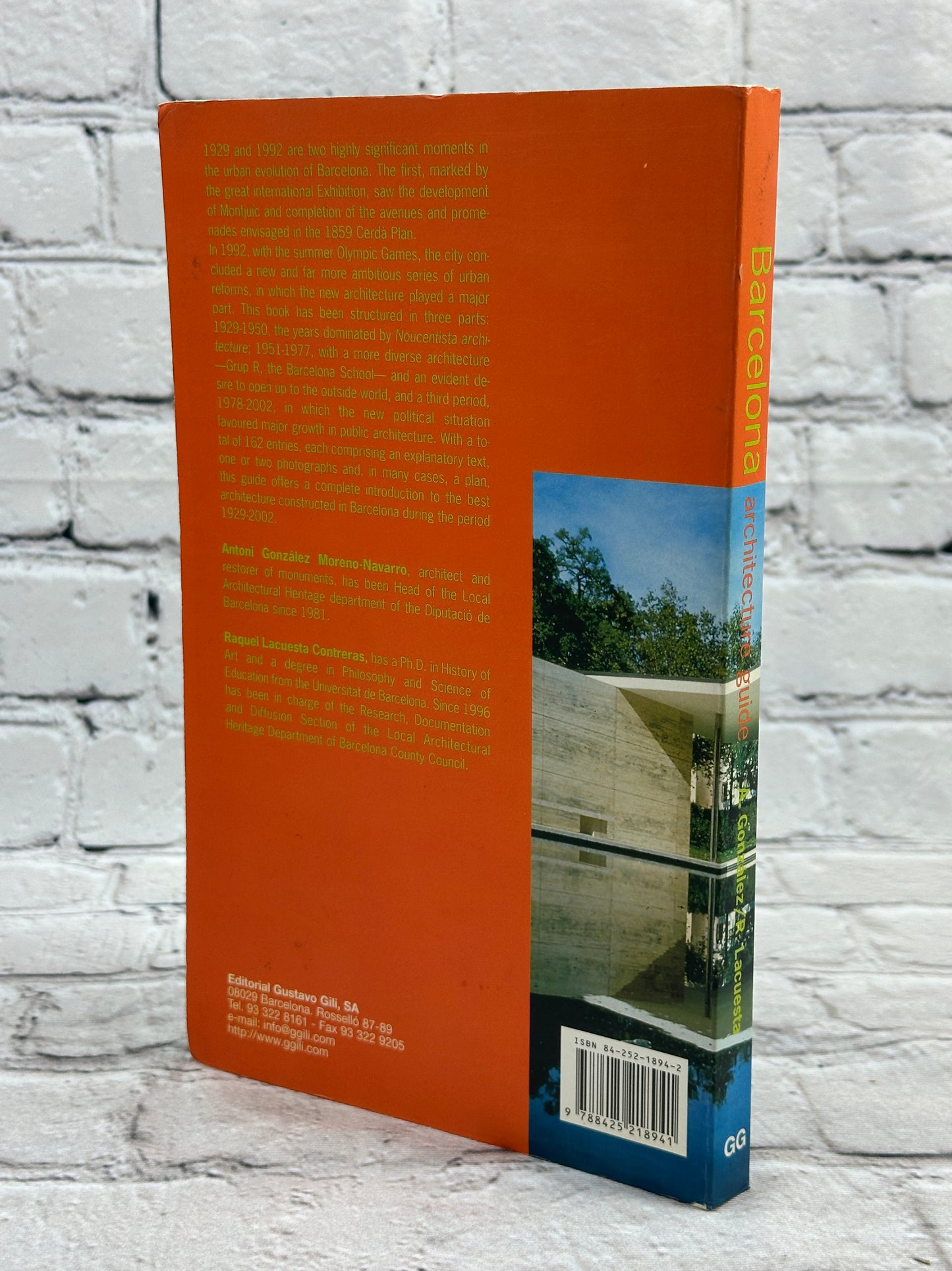 Barcelona Architecture Guide, 1929-2002