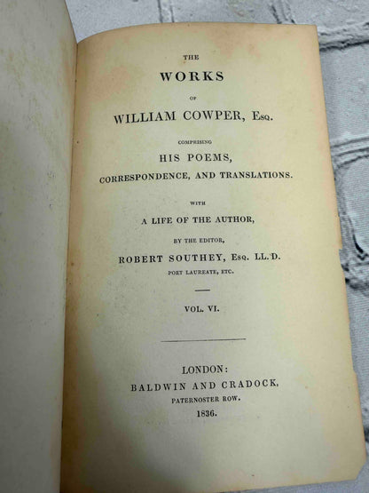 The Works of William Cowper (Vol. 6)