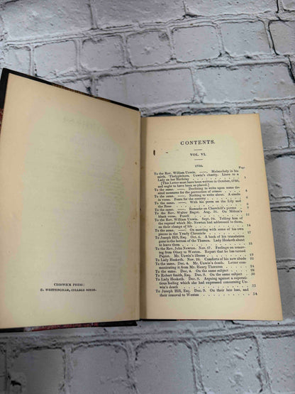 The Works of William Cowper (Vol. 6)