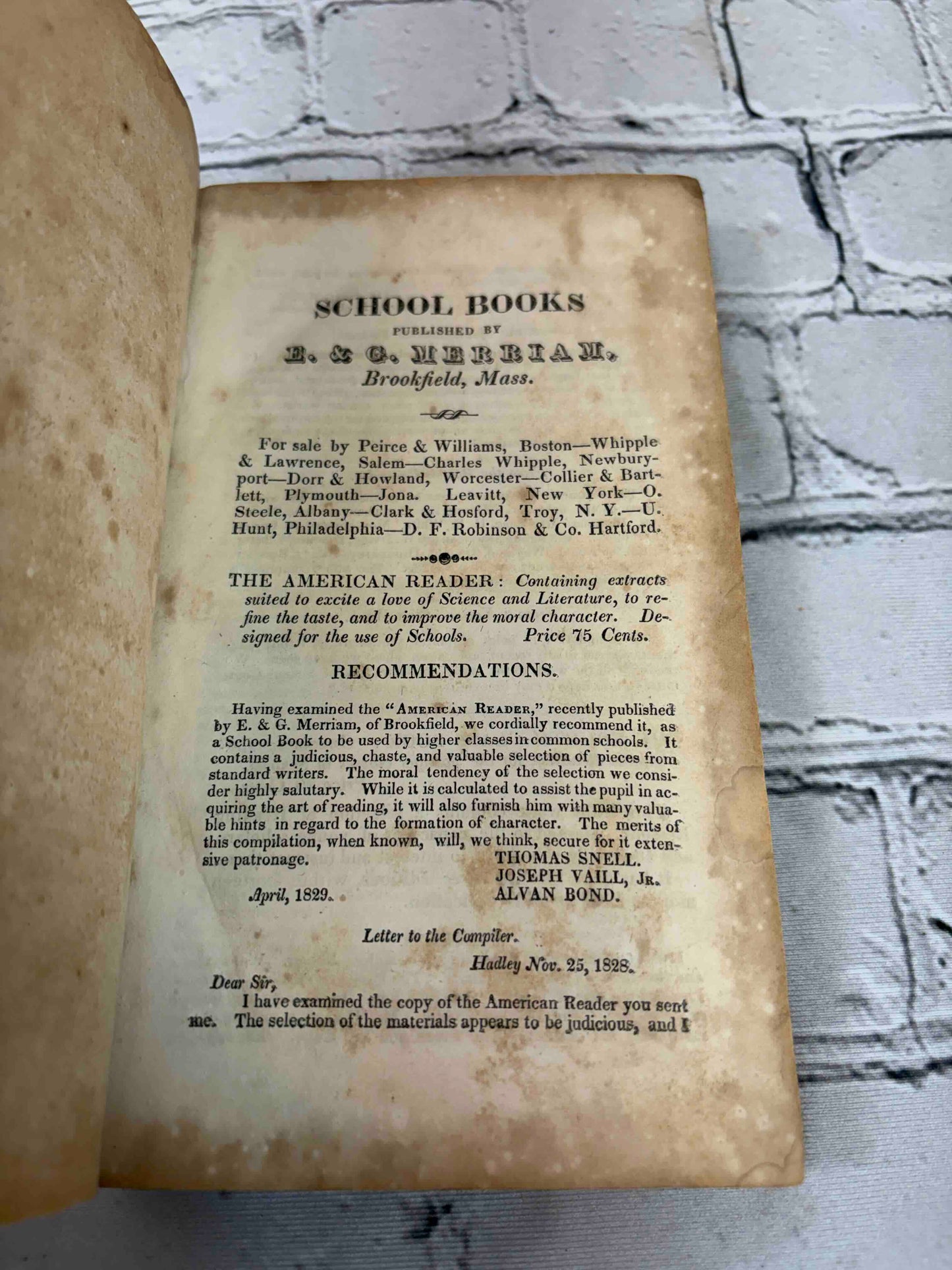 Merriam's American Reader