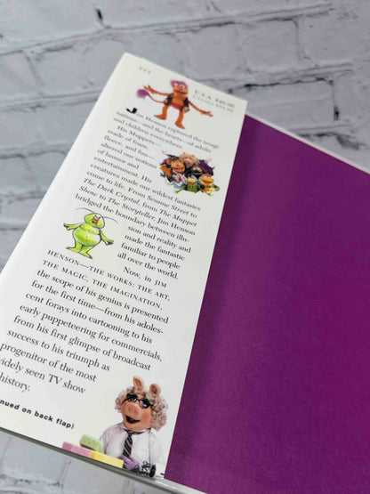 Jim Henson: The Works by Christopher Finch, 1993 Random House hardcover - front jacket flap