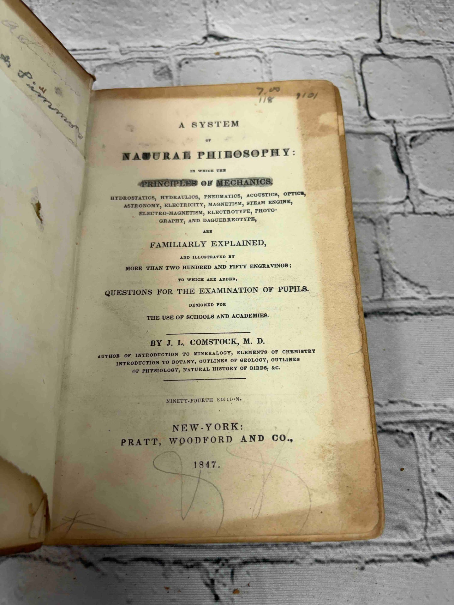 A System of Natural philosophy