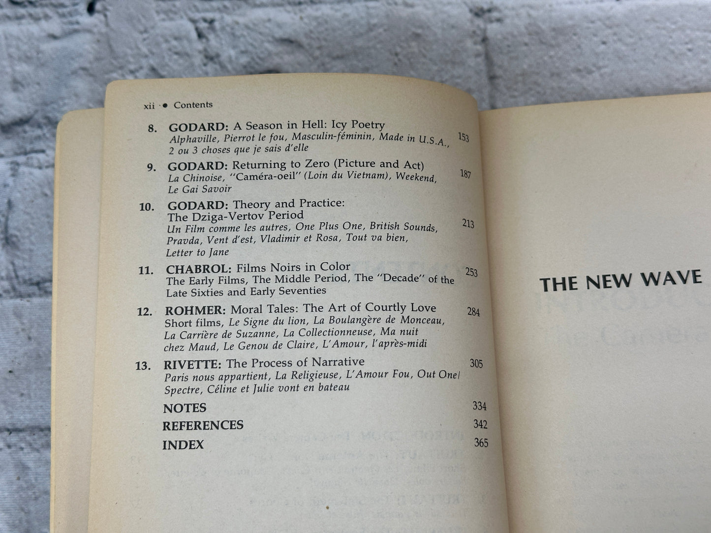 The New Wave: Truffaut, Godard, Chabrol, Rohmer, Rivette by James Monaco [1977]