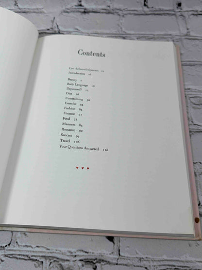 Miss Piggy's Guide to Life, 1981 Knopf hardcover - contents page