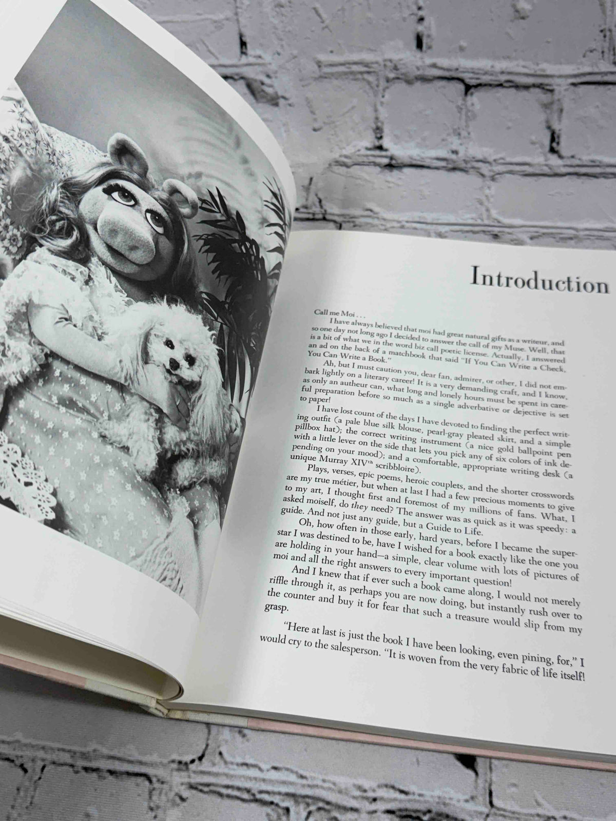 Miss Piggy's Guide to Life, 1981 Knopf hardcover - introduction