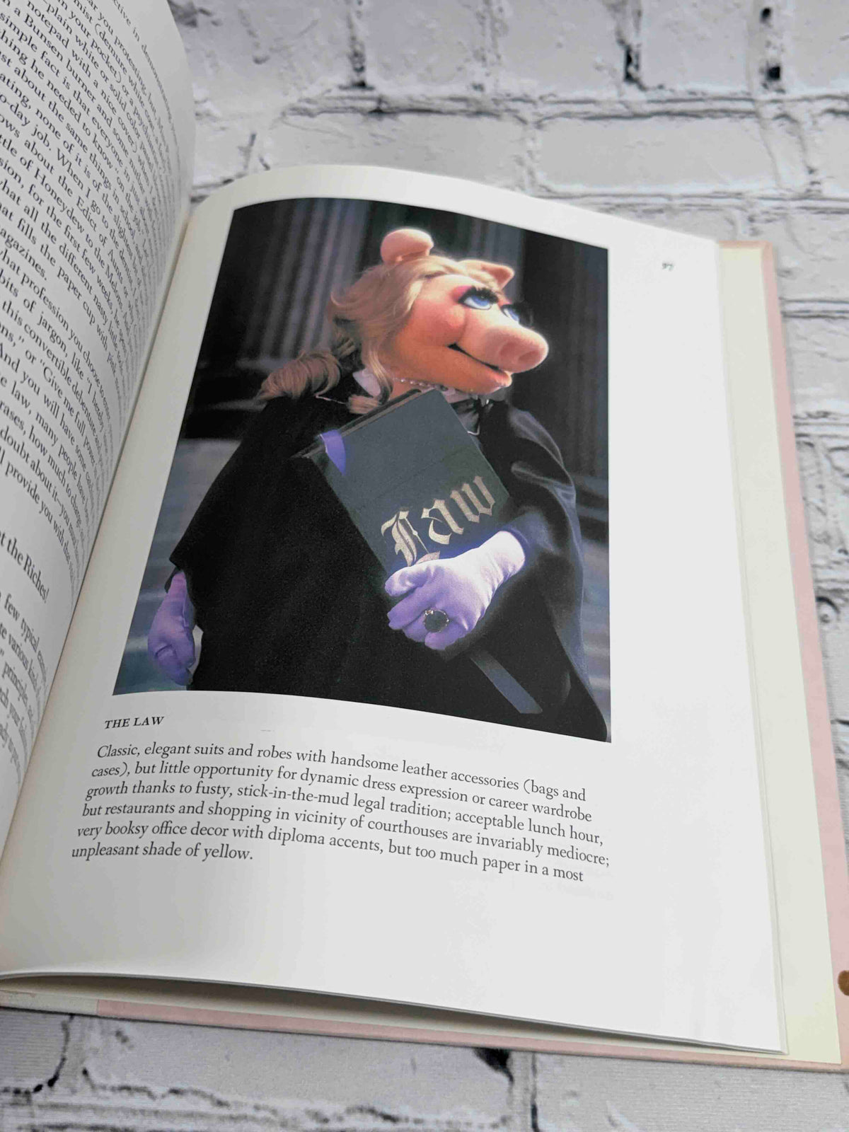 Miss Piggy's Guide to Life, 1981 Knopf hardcover - interior photo page