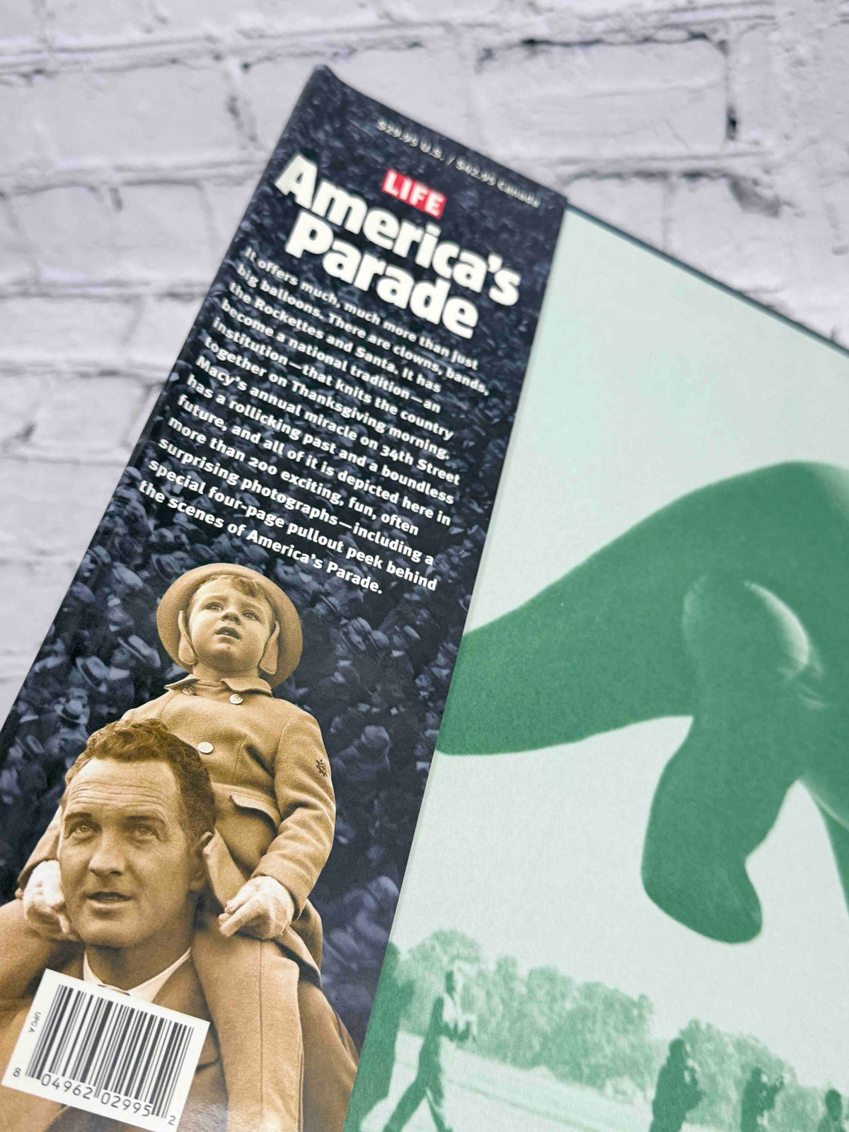 LIFE America's Parade, 2001 hardcover - front jacket flap