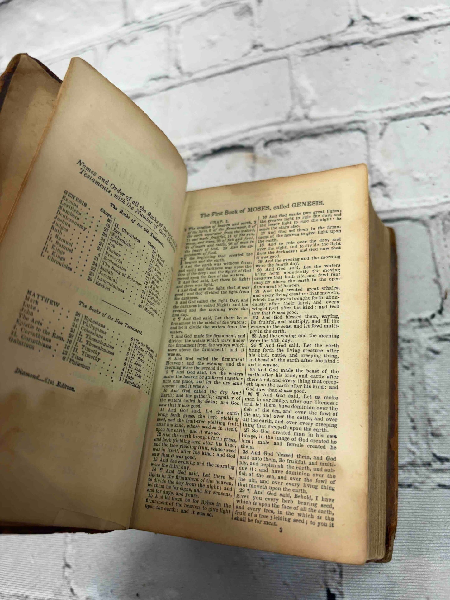 The Holy Bible Old & New Testaments Translated from Original Tongues