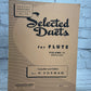 Selected Duets for Flute (Advanced) by H. Voxman [Volume 2 · Rubank · no. 178]