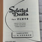 Selected Duets for Flute (Advanced) by H. Voxman [Volume 2 · Rubank · no. 178]