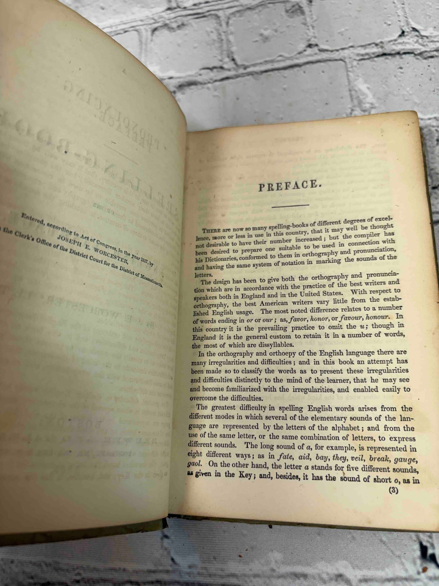 Worcester's Pronouncing Spelling-Book of the English Language