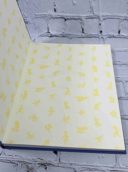 Disney's Art of Animation by Bob Thomas, 1991 Hyperion hardcover - endpapers