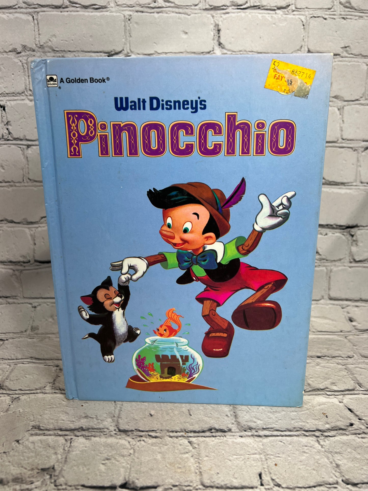 Pinocchio based on story by Carlo Collodi [A Golden Book · Walt Disney · 1986]