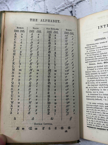 Worcester's Pronouncing Spelling-Book of the English Language