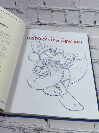 Disney's Art of Animation by Bob Thomas, 1991 Hyperion hardcover - Book One opening
