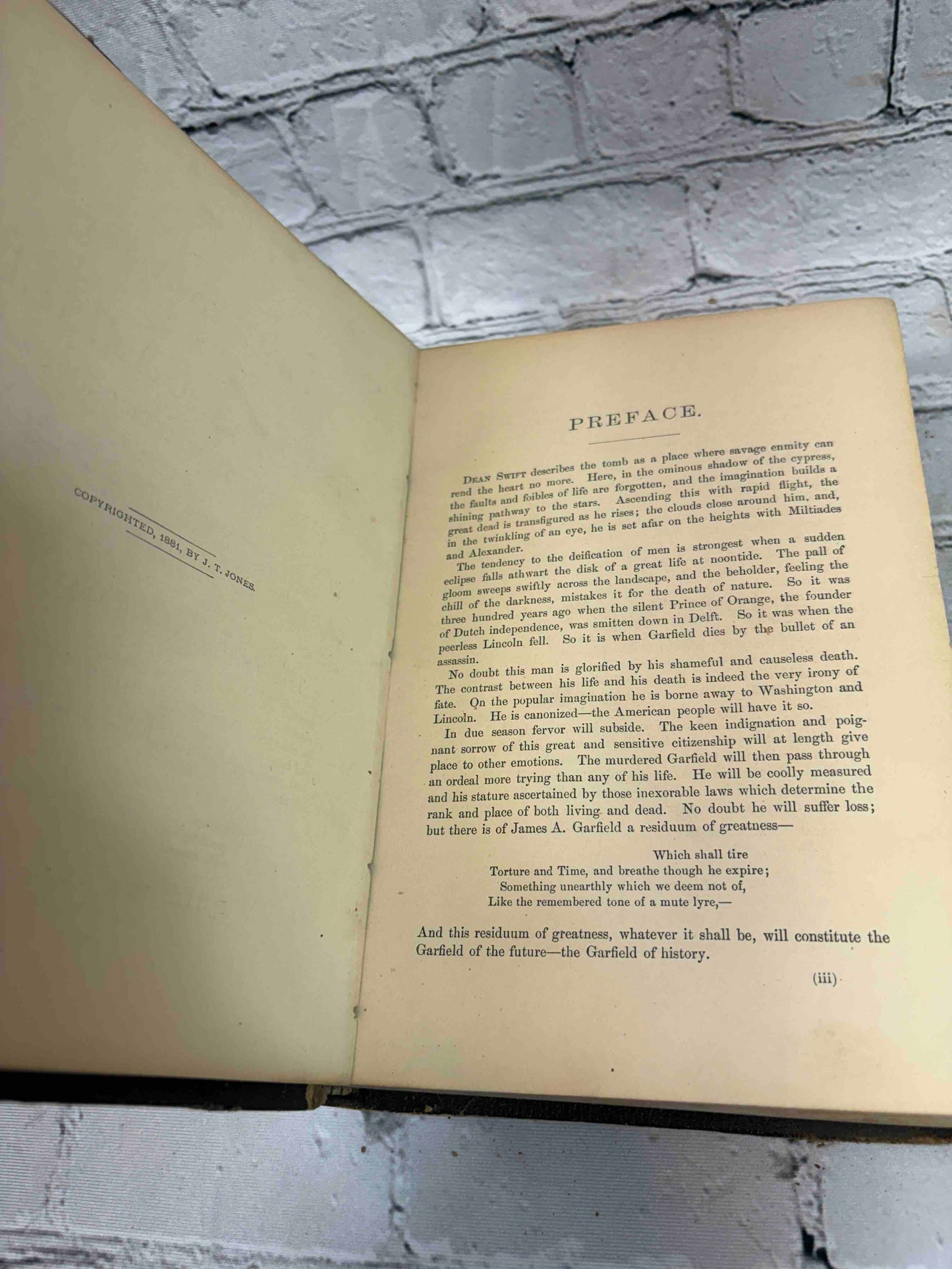 The Life and Work of James A. Garfield 20th US President