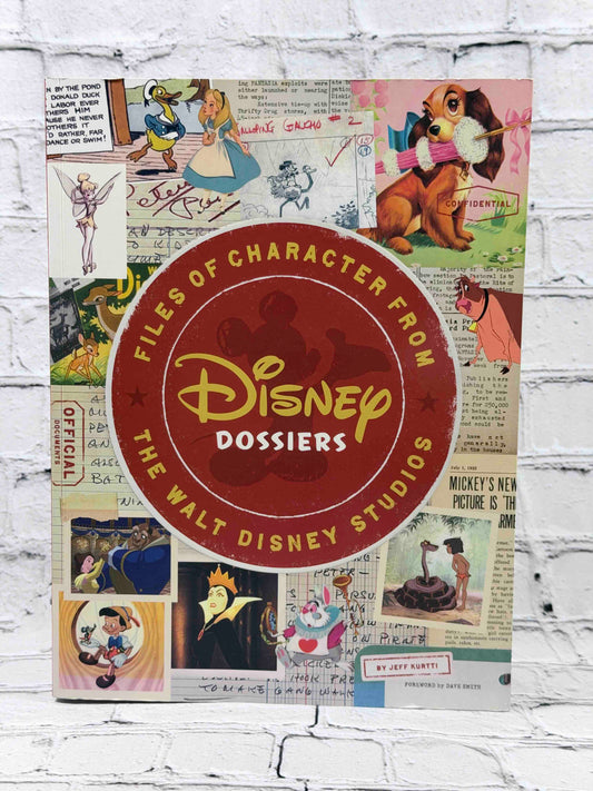 Disney Dossiers by Jeff Kurtti, 2006 hardcover - dust jacket front