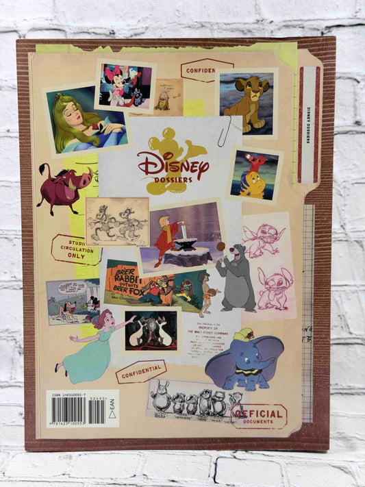Disney Dossiers by Jeff Kurtti, 2006 hardcover - dust jacket rear
