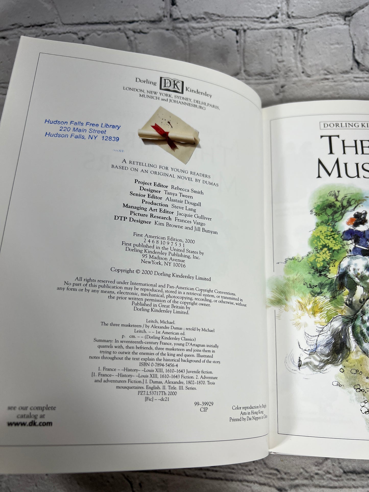 Dorling Kindersley Classics: The Three Musketeers [1st Ed. · 2000]