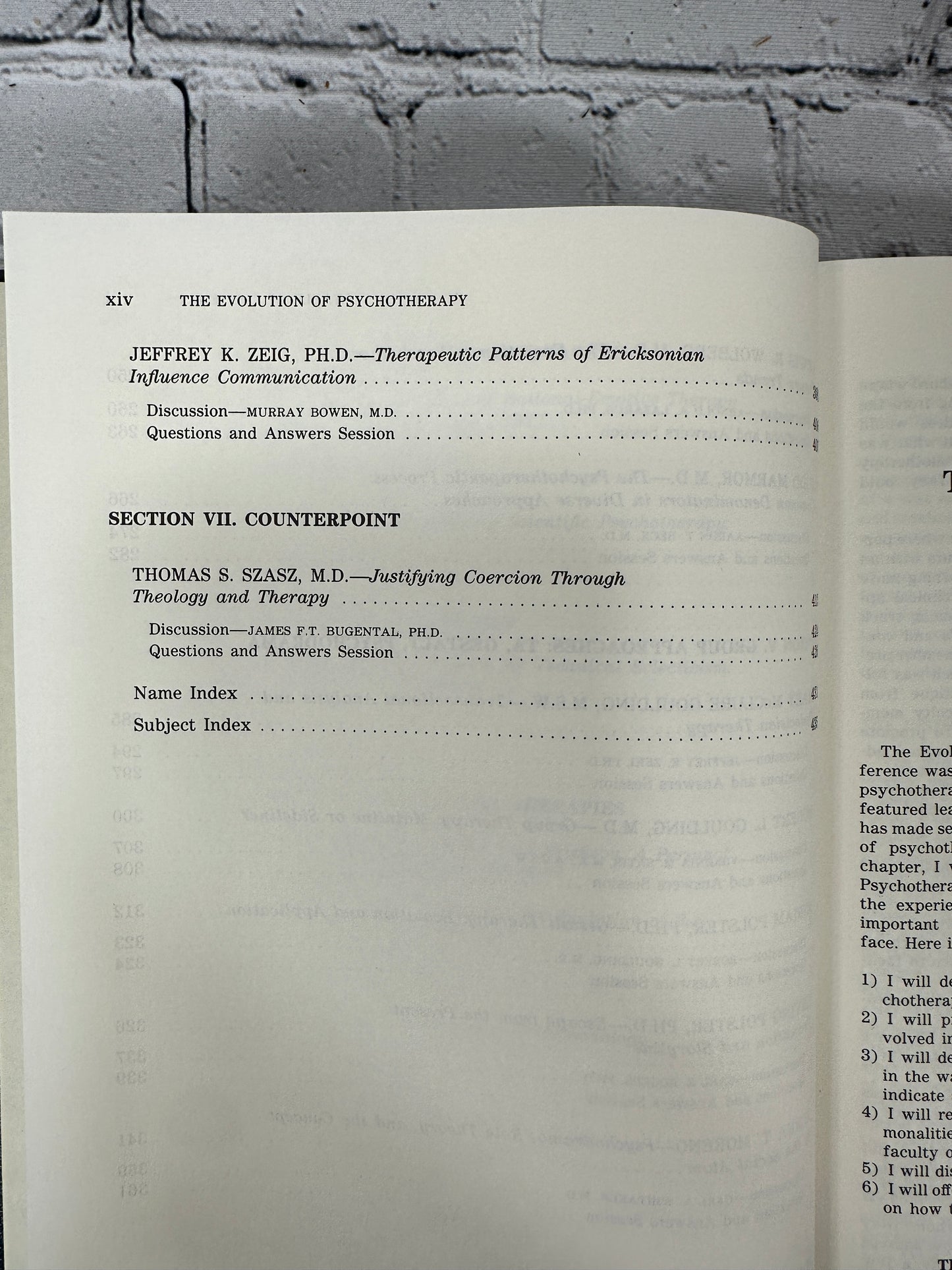 The Evolution of Psychotherapy: The First Conference By Jeffrey Zeig [1987]