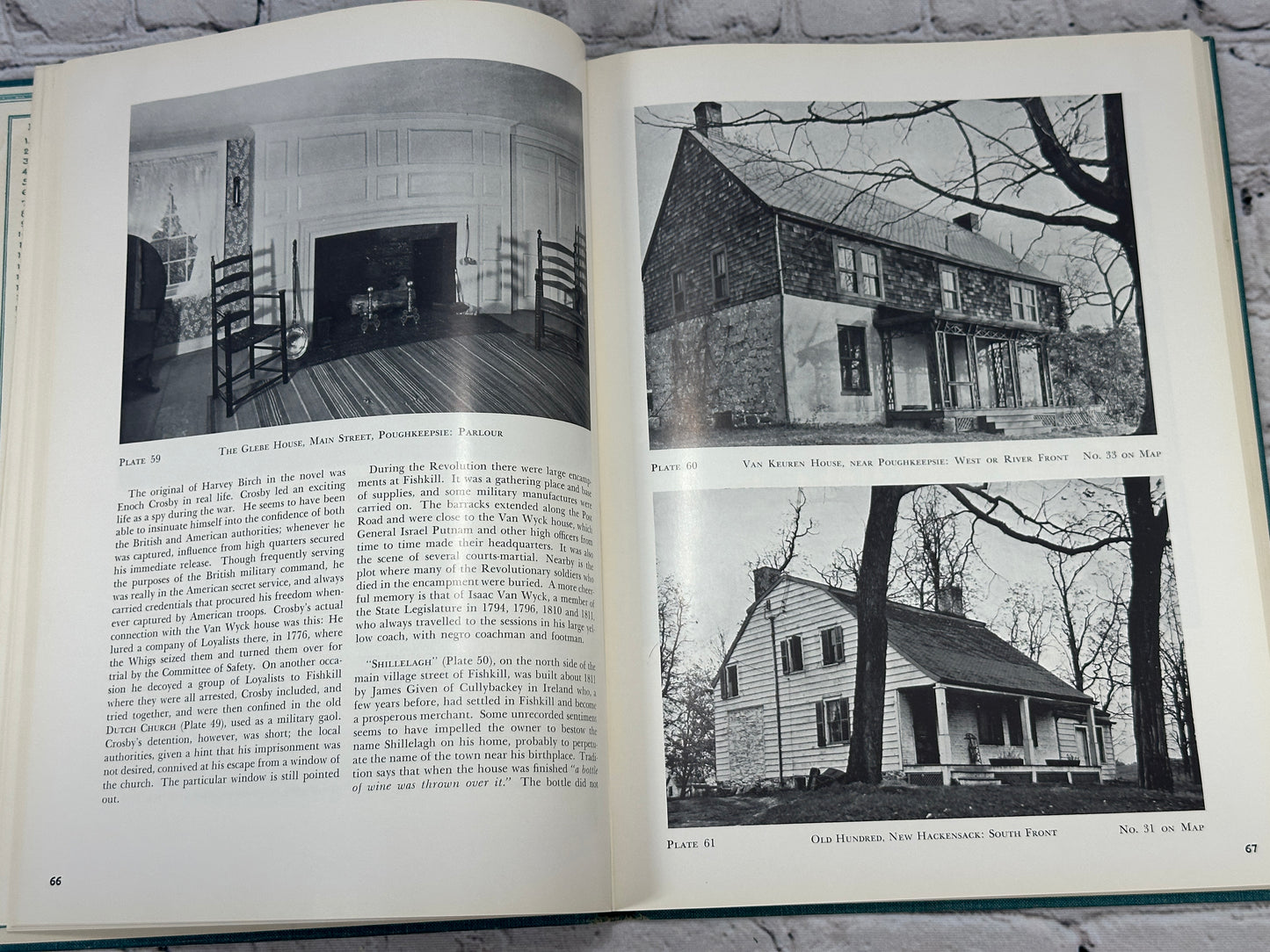 Historic Houses of the Hudson Valley by Eberlein & Hubbard [1942]