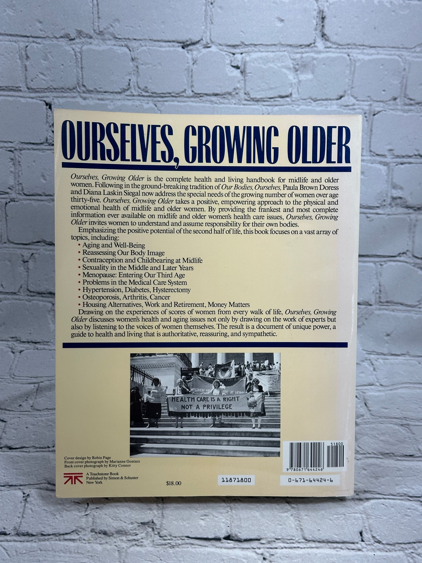 Ourselves, Growing Older: Women Aging with Knowledge and Power [1st Ed. · 1987]