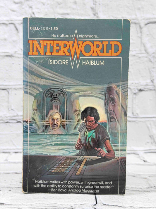 Interworld by Isidore Haiblum, 1977 Dell paperback - front cover