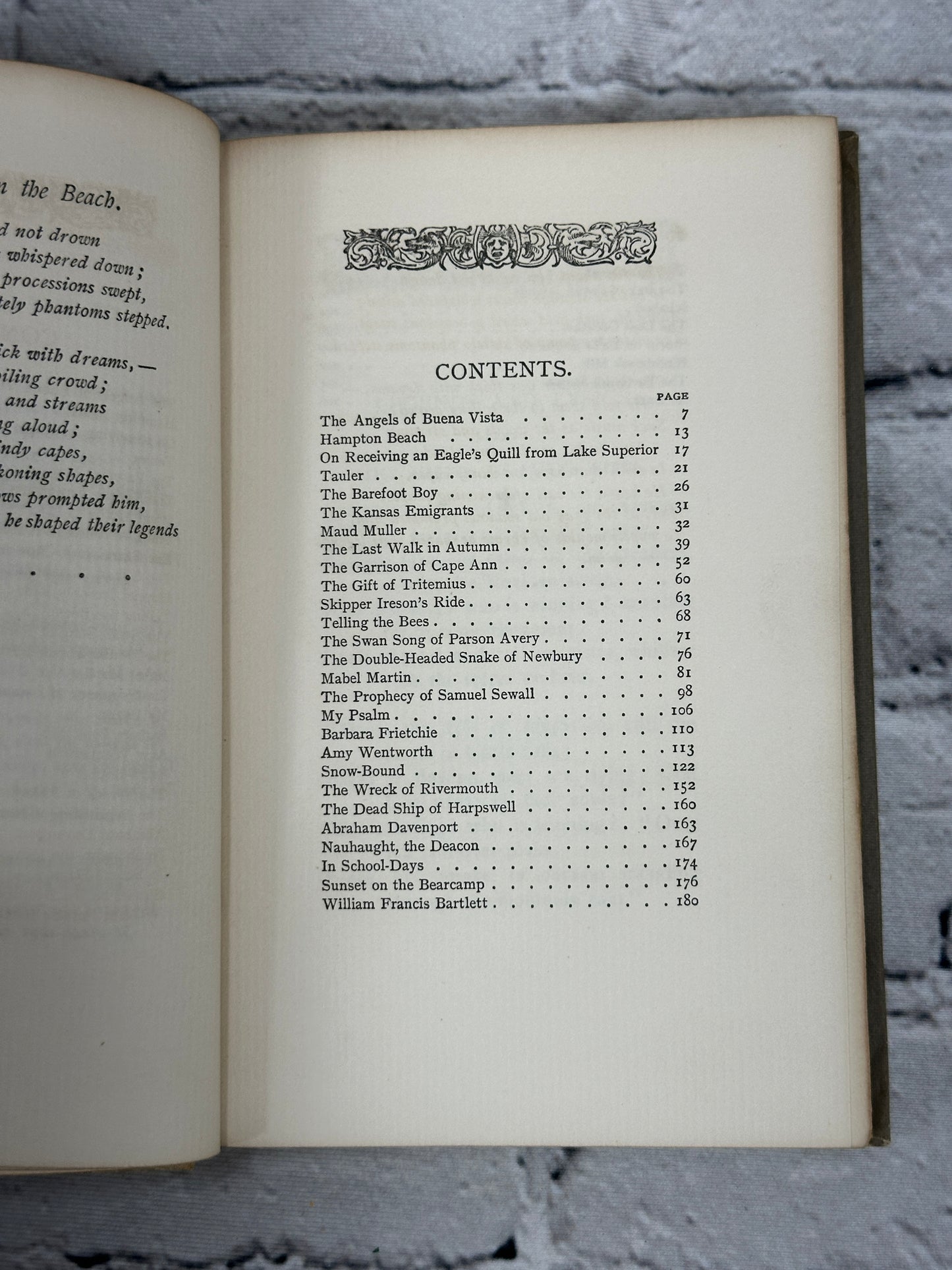 Legends and Lyrics from the Poetic Works By John Greenleaf Whittier [1890]