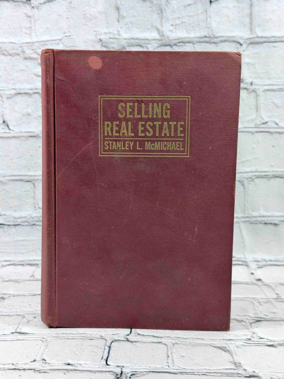 Selling Real Estate by Stanley L. McMichael, 1947 Prentice-Hall hardcover - front cover