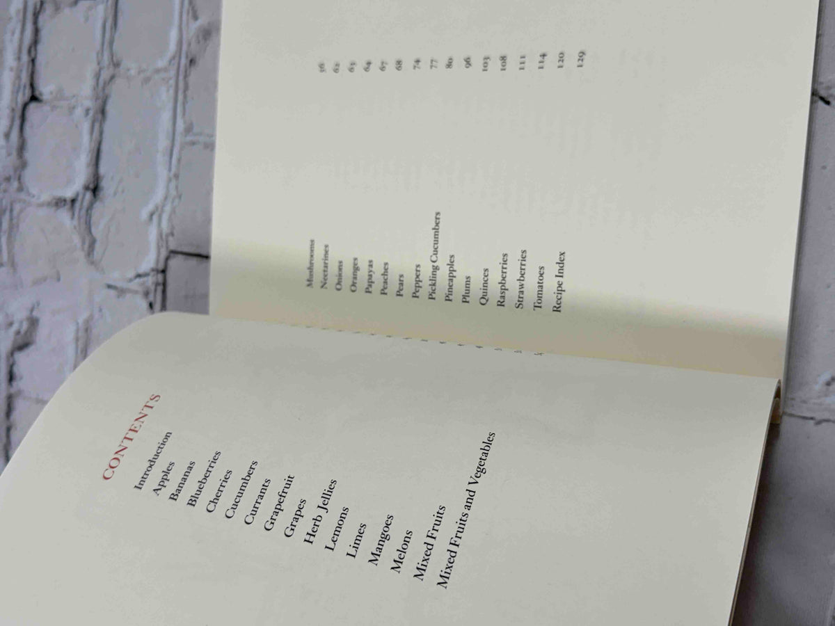 Fine Preserving by Catherine Plagemann and M.F.K. Fisher, 1986 Aris Books paperback - contents