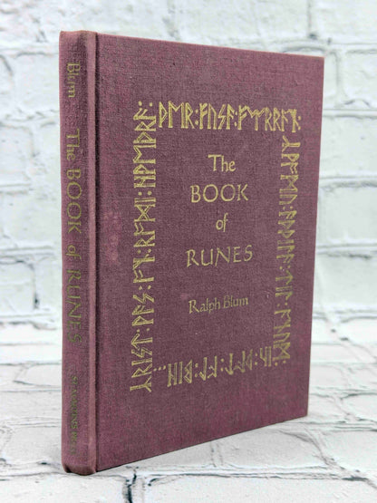 The Book of Runes by Ralph Blum, St. Martin's Press hardcover - spine