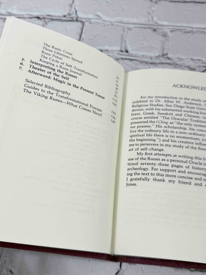 The Book of Runes by Ralph Blum, St. Martin's Press hardcover - contents continued