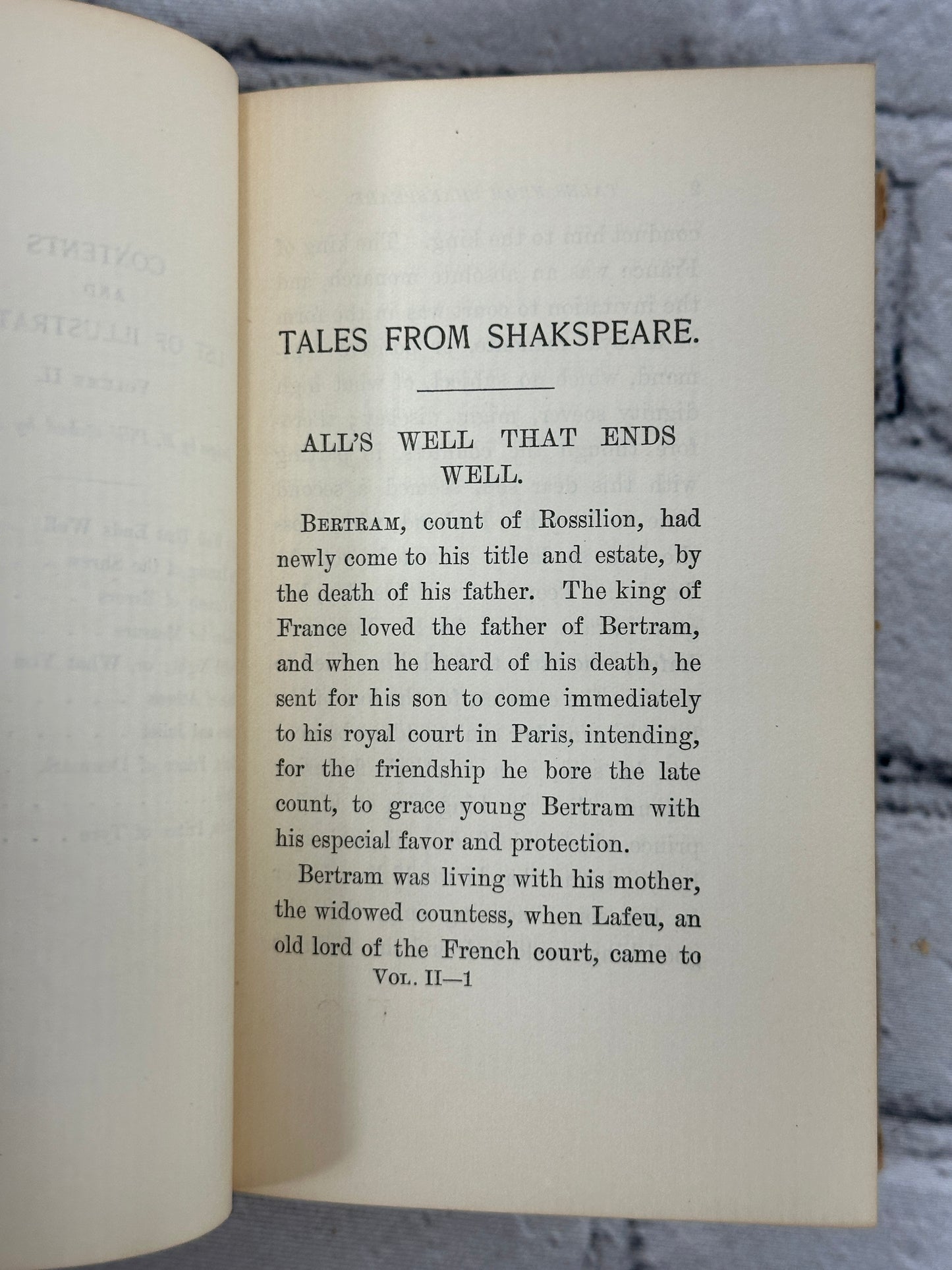 Tales From Shakespeare By Charles And Mary Lamb Vol. II. [Illustrated]