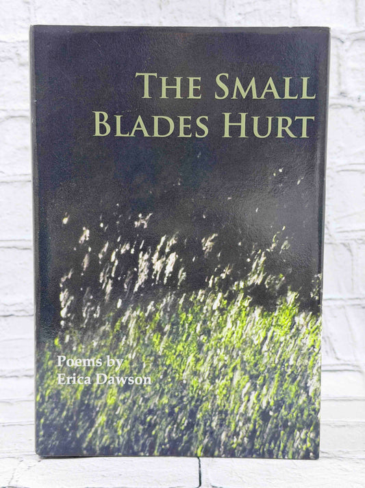 The Small Blades Hurt by Erica Dawson, 2014 Measure Press hardcover, signed - dust jacket front
