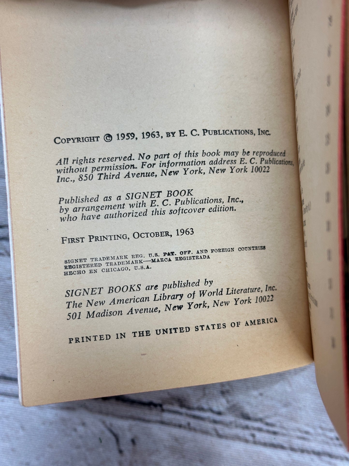 We're Still Using that Greasy Mad Stuff [1st Print · 1963]