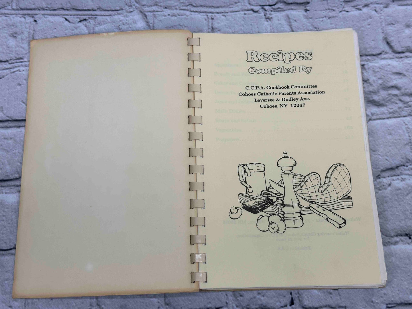 The Cohoes Catholic Families Favorite Recipes [New York]